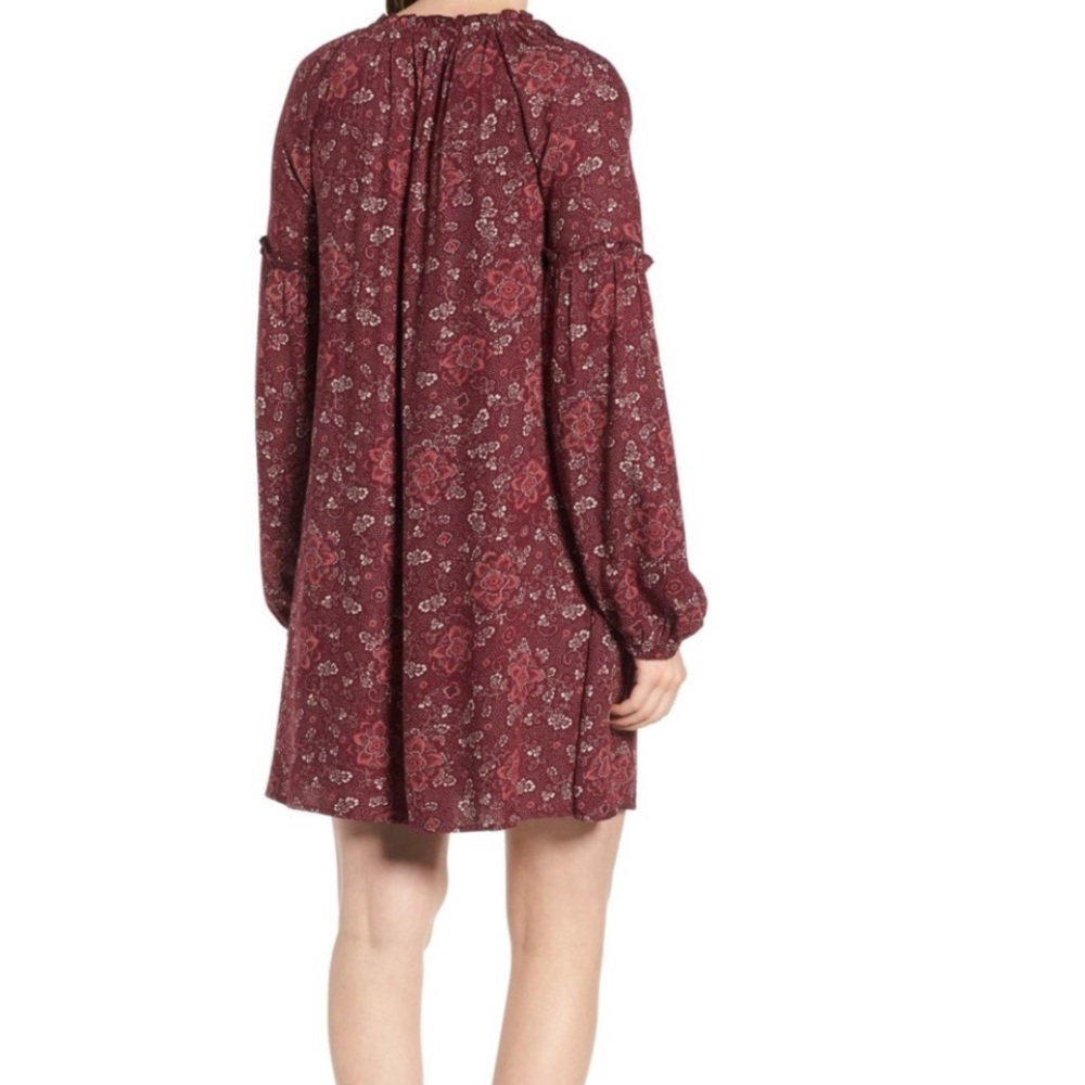 🦋PLAYFUL MIX PRINT PEASANT DRESS - Picture 3 of 4